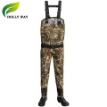 Chest Breathable Wader in Normal Camo Pattern Printing
